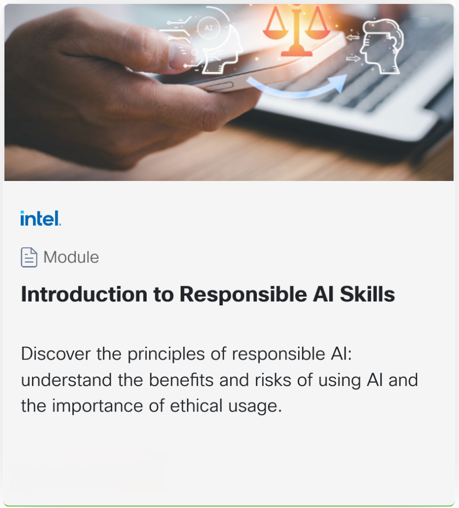 Introduction to Responsible AI Skills image